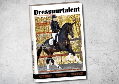Glossy magazine Dressuurtalent I Vormgeving en drukwerk