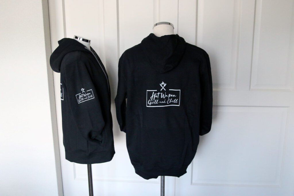 Bedrijfskleding met logo voor Het Wapen Grill and Chill