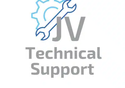 Nieuw logo voor JV Technical Support I Vormgeving