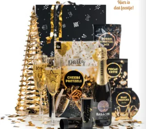 Zakelijk kerstpakket voor bedrijven, verpakt met aandacht voor duurzaamheid