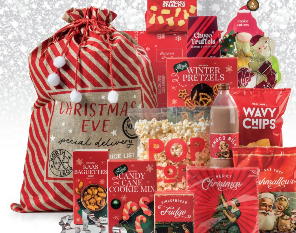 Kerstpakket met een persoonlijke boodschap voor je team